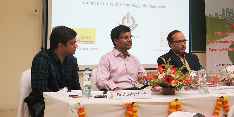 Inaugural ceremony of workshop on Whitetopping solutions